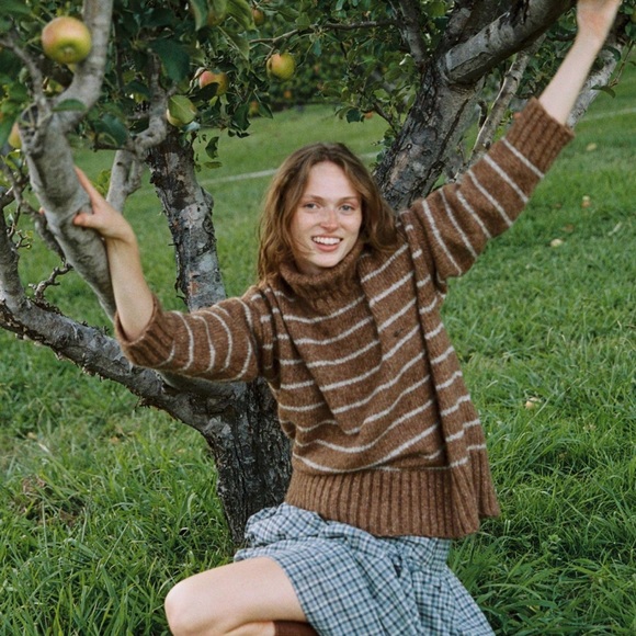 Christy Dawn Ingrid Sweater in Toast - Picture 2 of 6